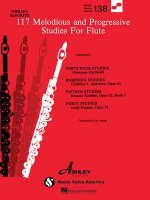 117 Melodious and Progressive Studies for Flute: World's Favorite Series #138