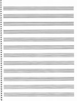 75. Spiral Book: 12-Stave: Passantino Manuscript Paper