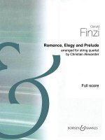 Romance, Elegy and Prelude: Arranged for String Quartet