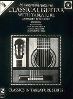 39 Progressive Solos for Classical Guitar, Book II: With Tablature [With CD (Audio)]