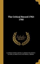 The Critical Record 1763-1765