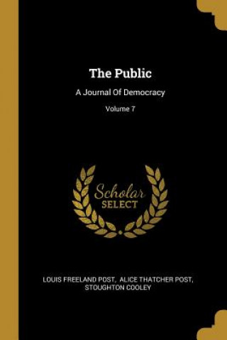 The Public: A Journal Of Democracy; Volume 7
