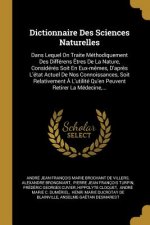 Dictionnaire Des Sciences Naturelles: Dans Lequel On Traite Méthodiquement Des Différens ?tres De La Nature, Considérés Soit En Eux-m?mes, D'apr?s L'é