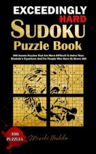 Exceedingly Hard Sudoku Puzzle Book: 300 Insane Puzzles That Are More Difficult to Solve Than Einstein's Equations and for People Who Have IQ Above 18