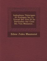 Indications Théoriques Et Pratiques Sur Le Travail Des Vins Et En Particulier Sur Celui Des Vins Mousseux...