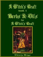 Witch's Craft, Book 1: Herbs & Oils for A Witch's Craft
