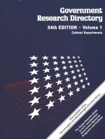 Government Research Directory: 3 Volume Set: A Descriptive Guide to about 7,300 U.S. and Canadian Government Research and Development Centers, Instit