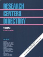 Research Centers Directory: 5 Volume Set