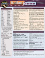 Italian Grammar: A Quickstudy Laminated Language Reference Guide