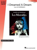 I Dreamed a Dream: Hal Leonard Student Piano Library Showcase Solos Pops Level 5 (Intermediate)