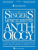 Singer's Musical Theatre Anthology - Volume 4: Mezzo-Soprano Book/Online Audio [With 2 CDs]