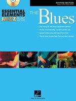 Essential Elements Jazz Play-Along - The Blues: Rhythm Section