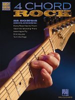 4 Chord Rock: Easy Guitar with Notes & Tab
