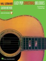 Easy Pop Christmas Melodies - Hal Leonard Guitar Method Correlates with Any Book 1 Book/Online Audio [With CD (Audio)]