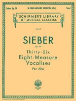 36 Eight-Measure Vocalises, Op. 94: Schirmer Library of Classics Volume 113