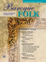 Baroque Folk: Familiar Folk Melodies Arranged to Teach