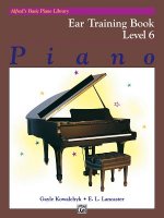 Alfred's Basic Piano Library Ear Training, Bk 6