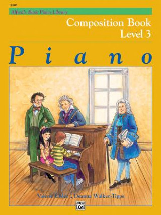 Alfred's Basic Piano Library Composition Book, Bk 3