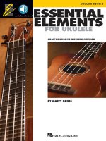 Essential Elements for Ukulele - Method Book 1 Comprehensive Ukulele Method Book/Online Audio [With CD (Audio)]