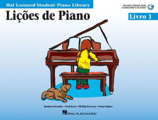 Piano Lessons, Book 1 - Portuguese Edition: Hal Leonard Student Piano Library