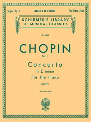 Concerto No. 1 in E Minor, Op. 11: Schirmer Library of Classics Volume 1350 Piano Duet