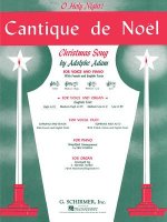 Cantique de Noel (O Holy Night): High Voice (E-Flat) and Organ