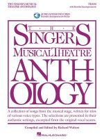 The Singer's Musical Theatre Anthology: Trios - Book/Online Audio: 20 Trios for Various Voice Combinations [With CD (Audio)]