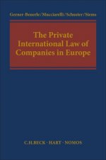 The Private International Law of Companies in Europe