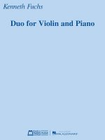 Duo for Violin and Piano