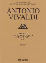Concerto RV 813 for Violin and Strings in Five Parts: Critical Edition Practical Series Score