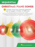 Sequential Christmas Piano Songs: 26 Holiday Favorites Carefully Selected and Arranged in Order of Difficulty