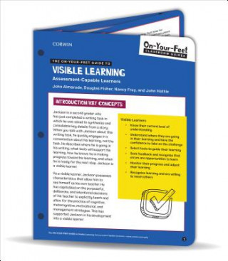 On-Your-Feet Guide to Visible Learning