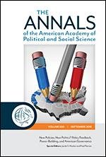 ANNALS of the American Academy of Political and Social Science
