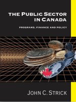 Public Sector in Canada: Programs, Finance and Policy