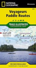 Voyageurs Paddle Routes Map