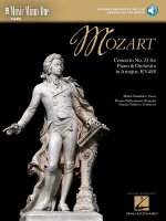 Mozart - Concerto No. 23 in a Major, Kv488 Music Minus One Piano Book/Online Audio [With 2 CDs]