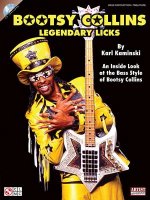 Bootsy Collins Legendary Licks: An Inside Look at the Bass Style of Bootsy Collins (Book/Online Audio) [With CD (Audio)]