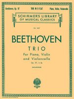 Trio in B Flat, Op. 97 (Archduke Trio): Schirmer Library of Classics Volume 1427 Score and Parts