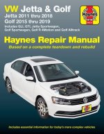 VW Jetta and Golf Haynes Repair Manual: Jetta 2011 Thru 2018 * Golf 215 Thru 2019 * Includes Gli, Gti, Jetta Sportwagen, Golf Sportwagen, Golf R 4moti