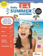 Daily Summer Activities: Between 3rd Grade and 4th Grade, Grade 3 - 4 Workbook: Moving from 3rd Grade to 4th Grade, Grades 3-4