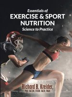 Essentials of Exercise & Sport Nutrition