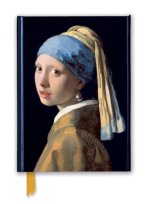 Johannes Vermeer: Girl with a Pearl Earring (Foiled Journal)