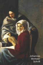 Johannes Vermeer Schrift: Onderbreking Van de Muziek - Artistiek Dagboek Voor Aantekeningen - Stijlvol Notitieboek - Ideaal Voor School, Studie,