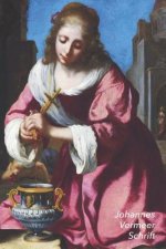 Johannes Vermeer Schrift: Sint Praxedis - Ideaal Voor School, Studie, Recepten of Wachtwoorden - Stijlvol Notitieboek Voor Aantekeningen - Artis