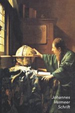 Johannes Vermeer Schrift: de Astronoom - Ideaal Voor School, Studie, Recepten of Wachtwoorden - Stijlvol Notitieboek Voor Aantekeningen - Artist