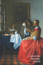Johannes Vermeer Schrift: Dame En Twee Heren (Dame Met Het Wijnglas) - Artistiek Dagboek - Ideaal Voor School, Studie, Recepten of Wachtwoorden