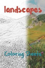 Landscape Coloring Sheets: 30 Landscape Drawings, Coloring Sheets Adults Relaxation, Coloring Book for Kids, for Girls, Volume 2