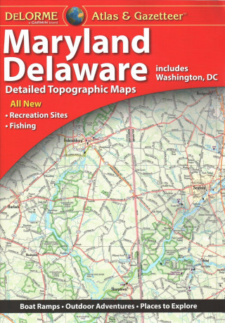 Delorme Maryland/Delaware Atlas & Gazetteer