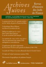 Archives Juives N50/2: Le Judaisme Francais Face Aux Theories Et Aux Politiques de la Race (1840-1950)