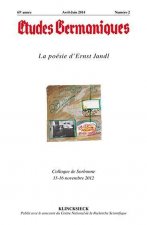 Etudes Germaniques - N2/2014: La Poesie d'Ernst Jandl